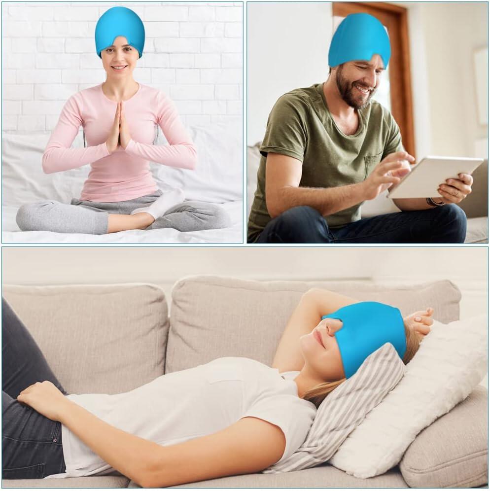 Gorro para dolor de cabeza y migrañas