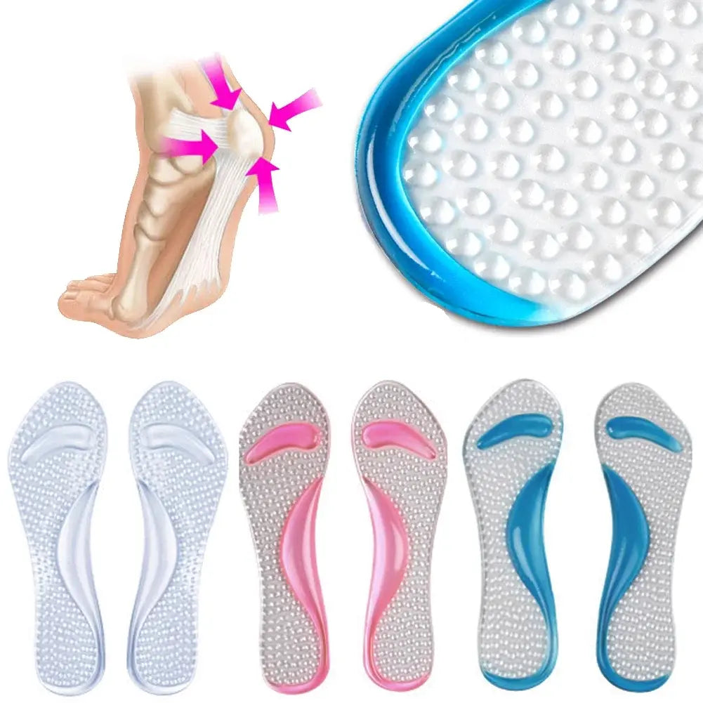 Plantillas de Masaje Nitouy Gel Pads Arch Metatarsal Support para Tacones Altos Sandalia